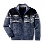 Strickjacke im Norwegerstil günstig online kaufen