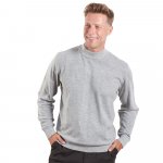 Pullover m. Stehkragen,grau-me günstig online kaufen