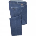 Leichte Jeans mit Kont.,J.blau günstig online kaufen