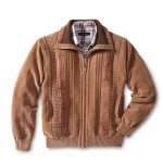 Chenille Strickjacke, camel günstig online kaufen