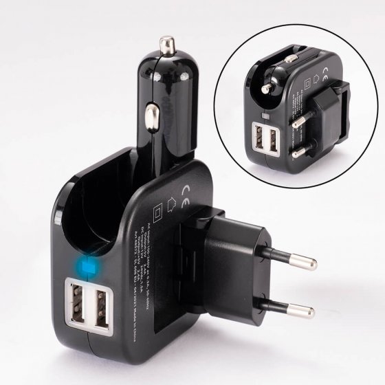 USB KFZ-Netzteil, USB-C, USB-A, 36W  ETT - Ihr Elektronik- und  Technikgroßhandel