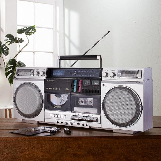 DAB+-Boombox „Retro 1980er“ 