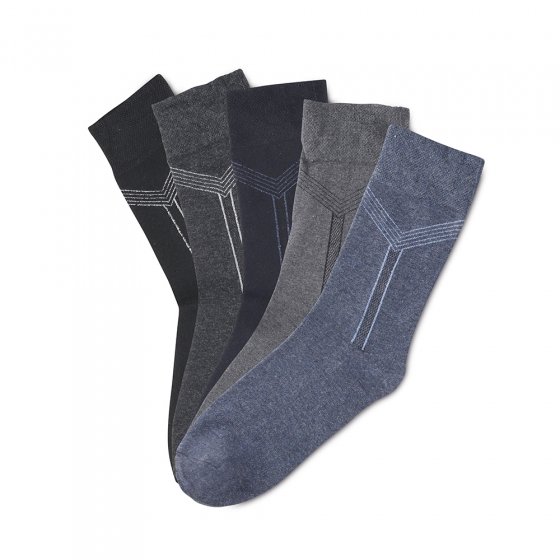 Baumwollsocken 5er-Pack 