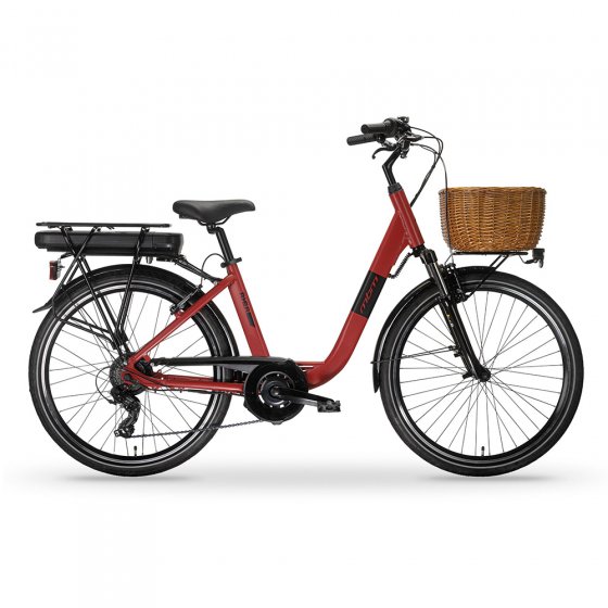 Elektro-Citybike RHEA  28 Zoll, rot 