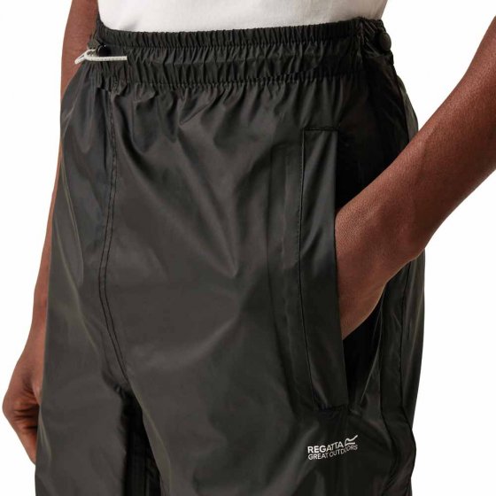 Regenhose unisex, L schwarz 