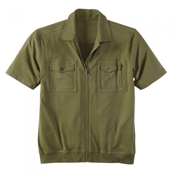 Jerseyshirt m.viel.Taschen,SET 3XL | Khaki#Hellblau