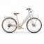 Elektro-Citybike 28 Zoll: Rahmenhöhe 46 cm, beige - 1