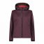 Dame Softshelljacke burgund 36 - 1