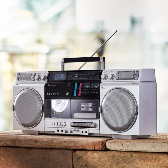 DAB+-Boombox „Retro 1980er“ 