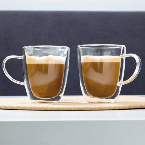 Doppelwandiges Kaffeeglas,2er-Set 