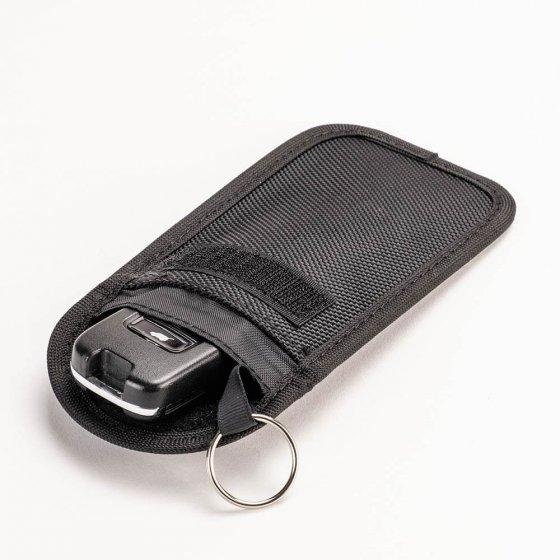 Keyless Go Schutz Autoschlüssel, echtes Leder 2 Stück RFID