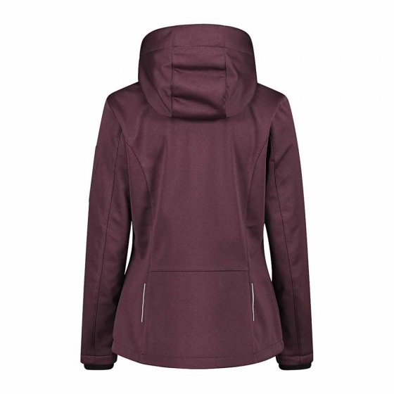 Dame Softshelljacke burgund 36 