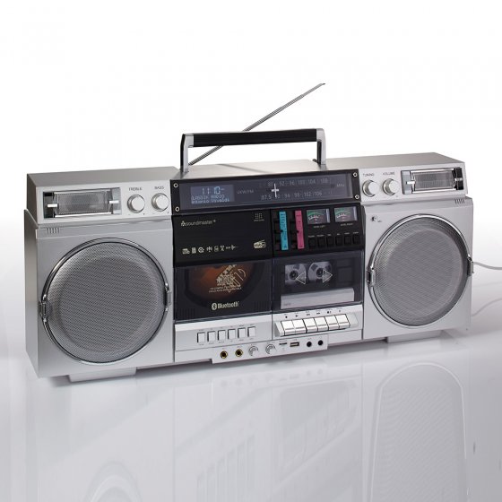 DAB+-Boombox „Retro 1980er“ 